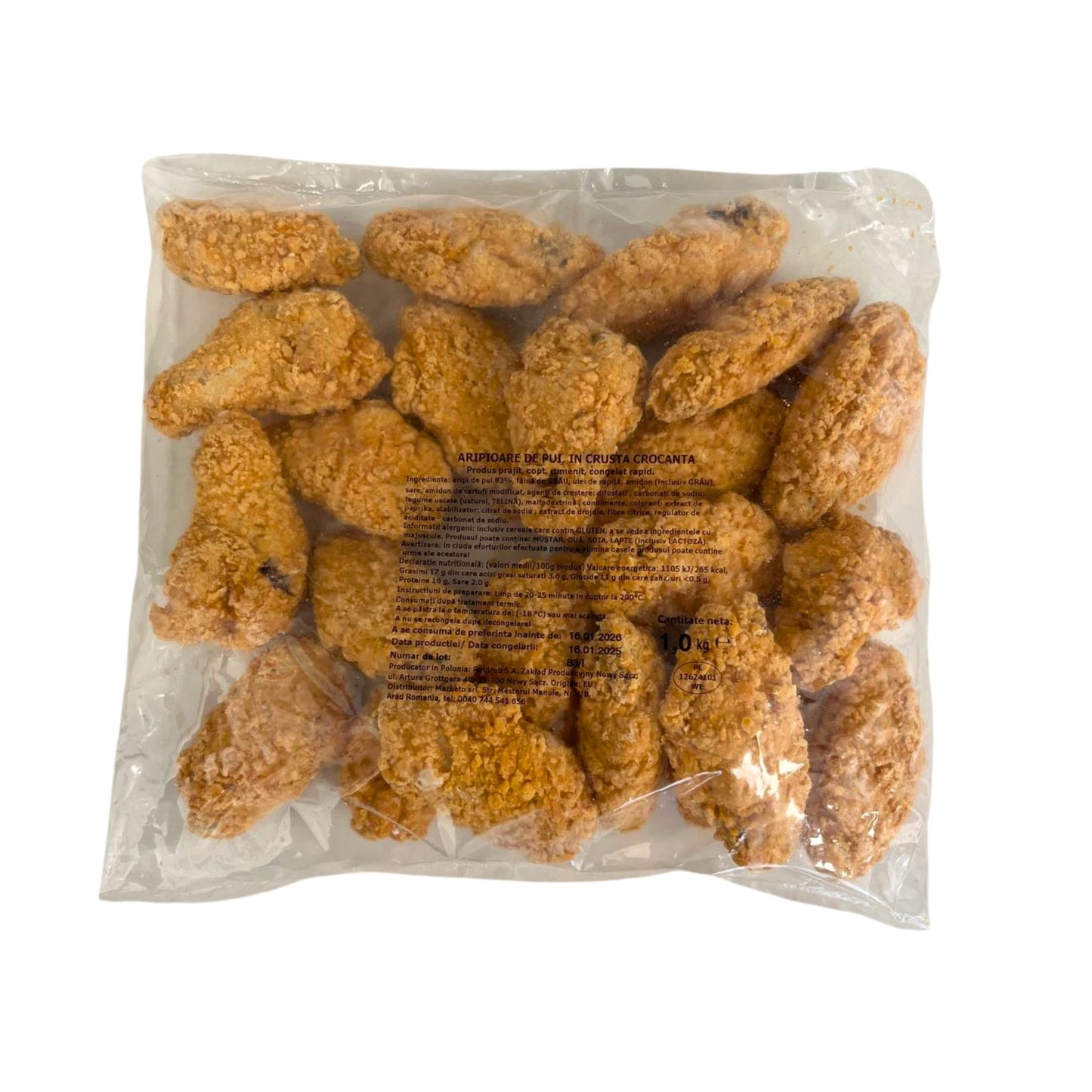 Aripi de Pui Crispy 1kg - Cochiliafood