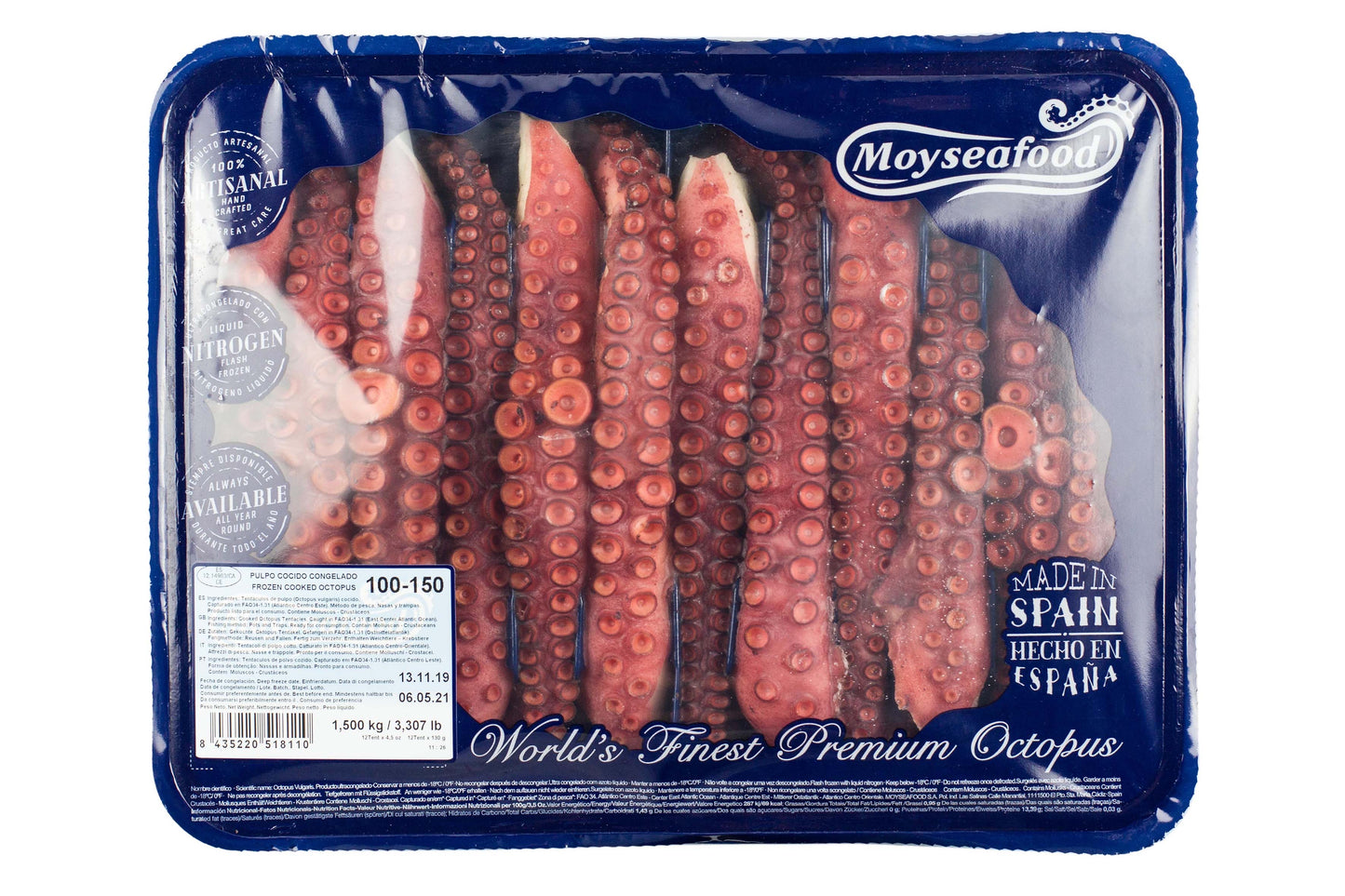 Tentacule de Caracatita prefierte 1.5kg - Cochiliafood
