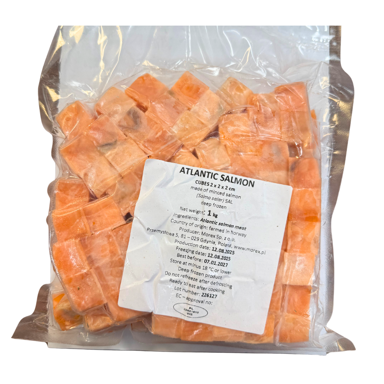 *Somon Norvegia Cuburi 1kg - Cochiliafood