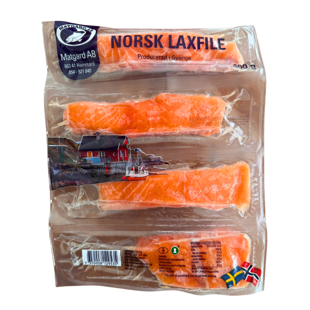File Somon 100gr Norvegia Fara Piele -400gr - Cochiliafood