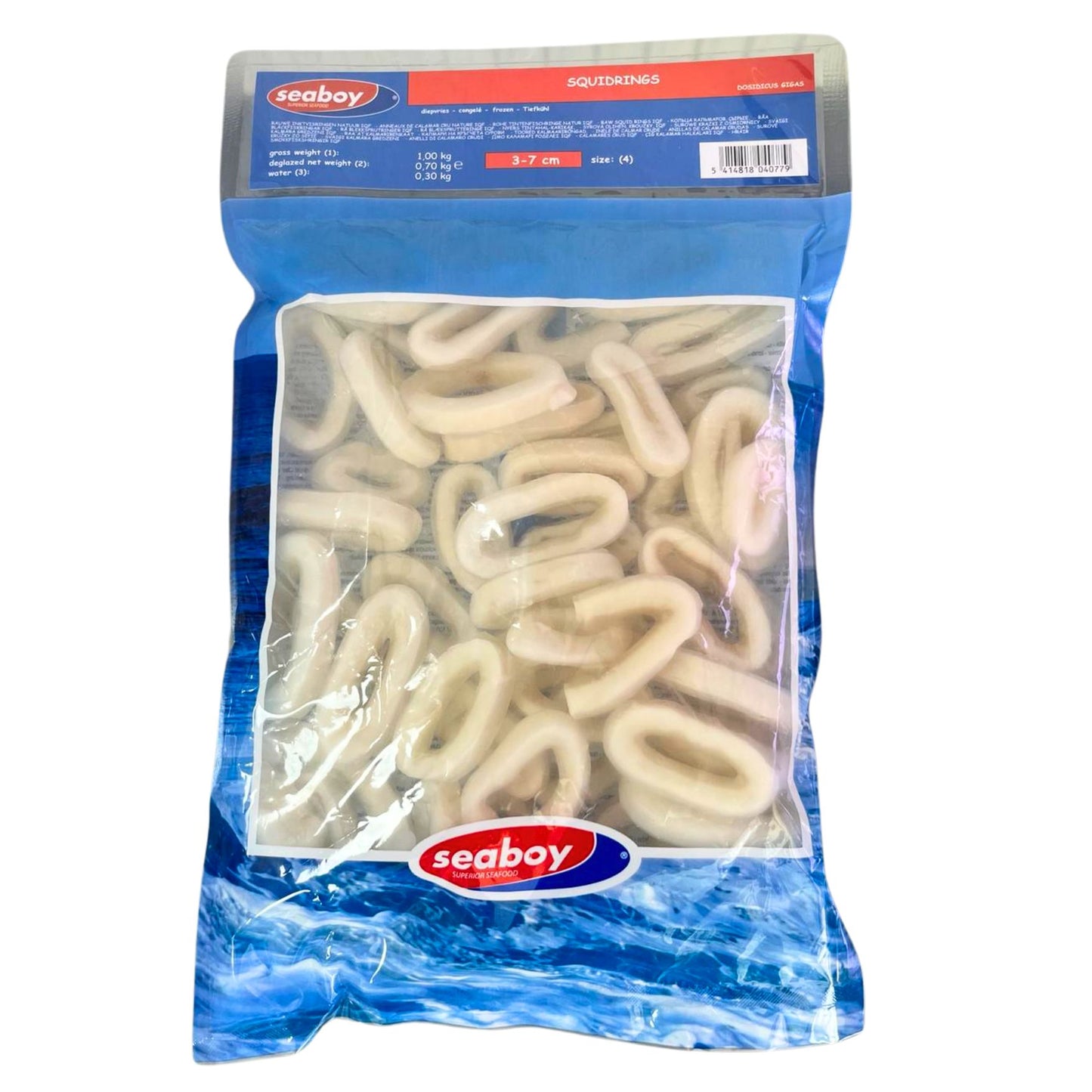 Calamar Inele Natur 1kg - Cochiliafood