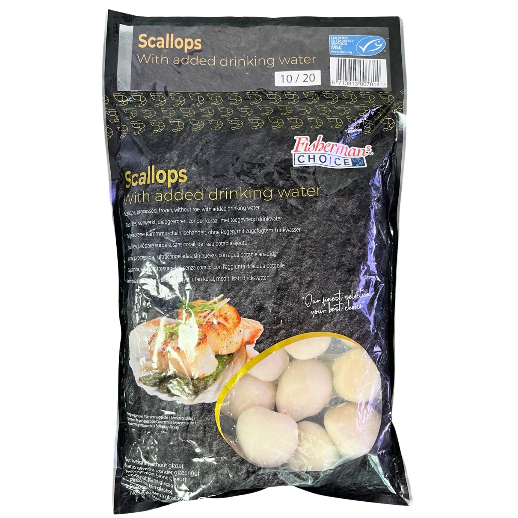 Carne de Scoici Saint Jacques 10/20 King Size 1KG - Cochiliafood