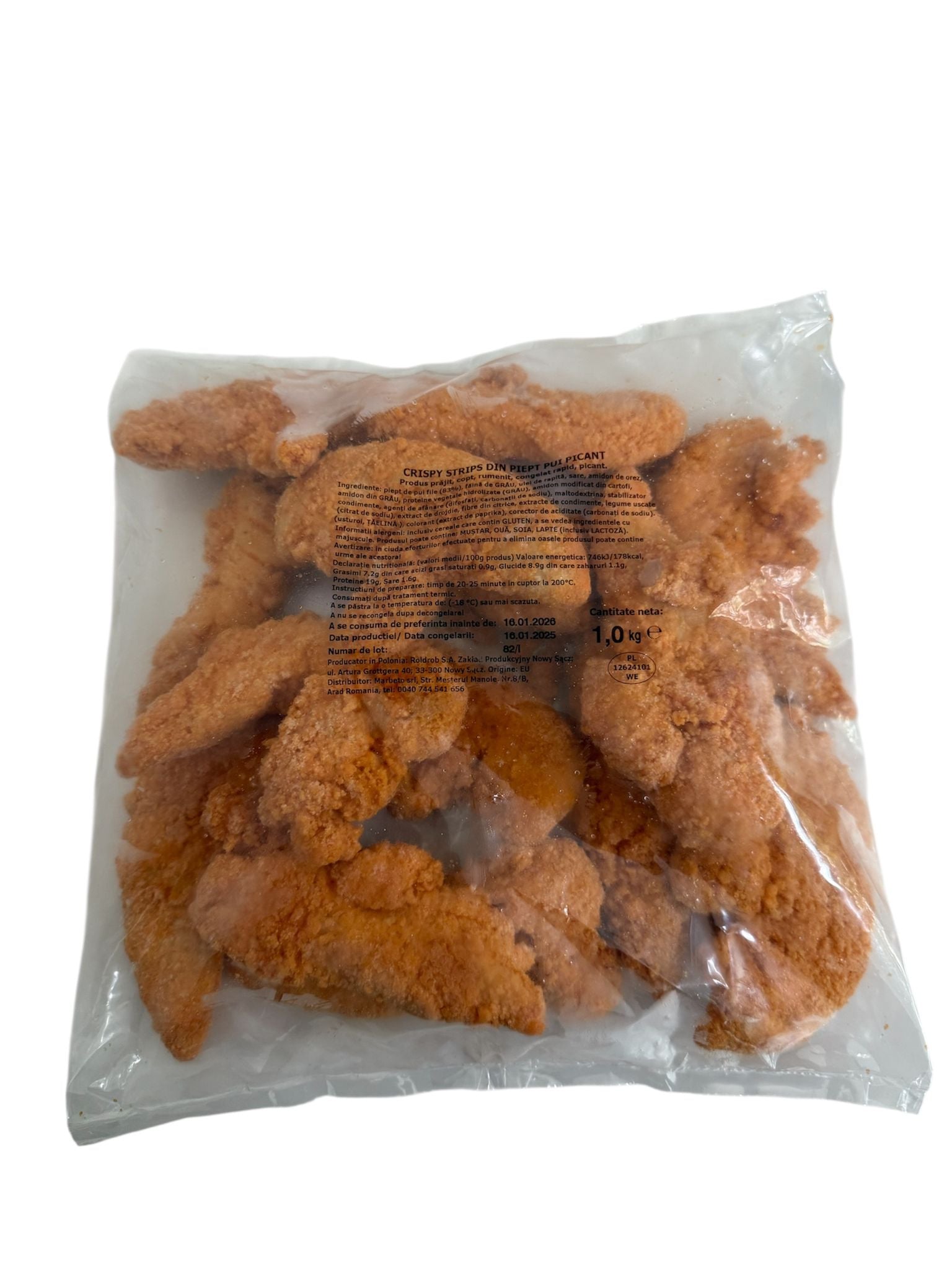 Mini File de Pui Crispy Picant 1kg - Cochiliafood